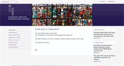 Desktop Screenshot of erbendorf-evangelisch.de